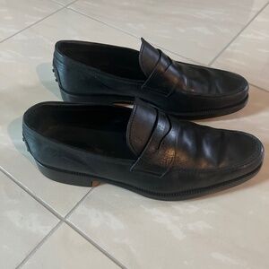 #2750 Tod's Men's Black Loafer in Leather US 13